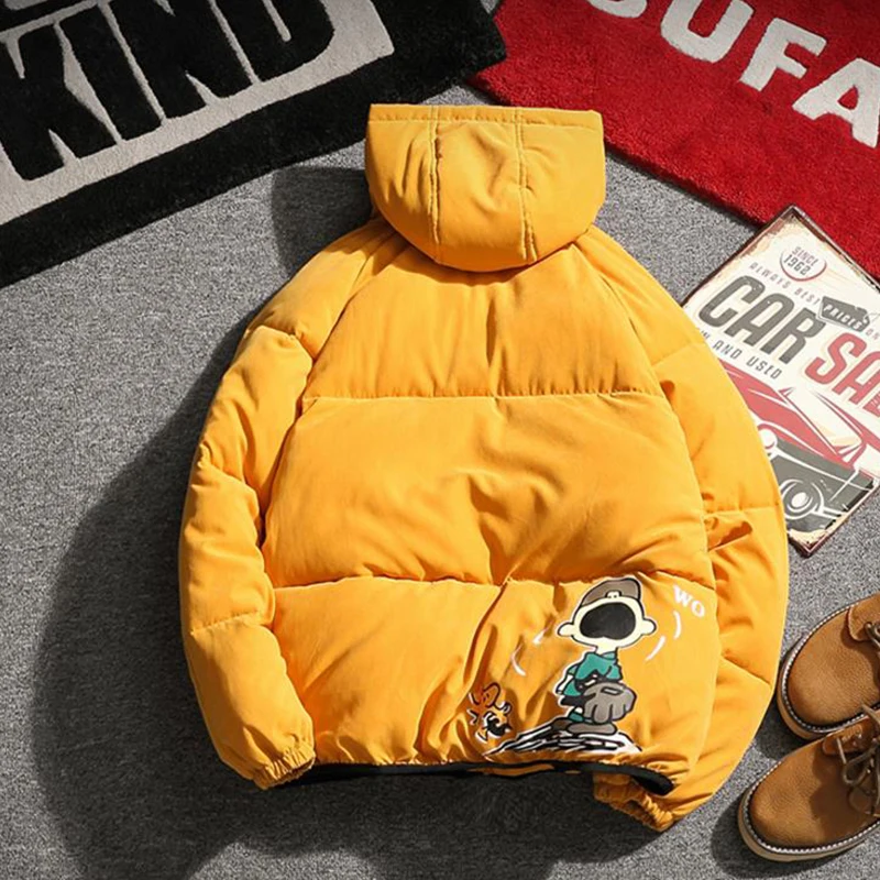 

Autumn 2019 New Parkas basic jackets Female Women Winter plus velvet hooded Coats Cotton Winter Jacket Womens Outwear coat