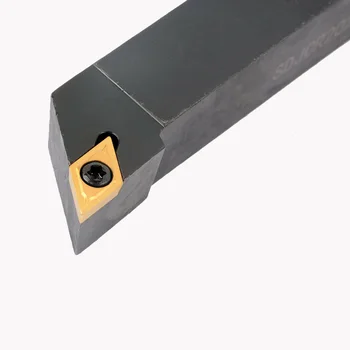 

Set 20x125mm SDJCR2020K11 10 Pieces DCMT11T304 UE6020 Lathe External Turning Tool Holders 1x Wrench Tool Holder