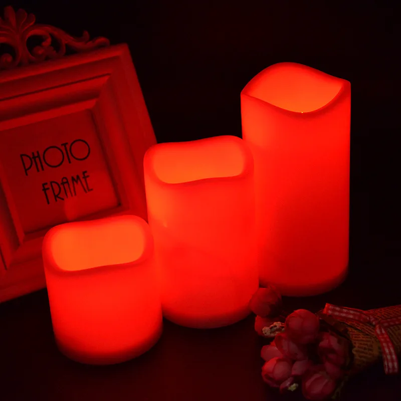 flameless led candle set