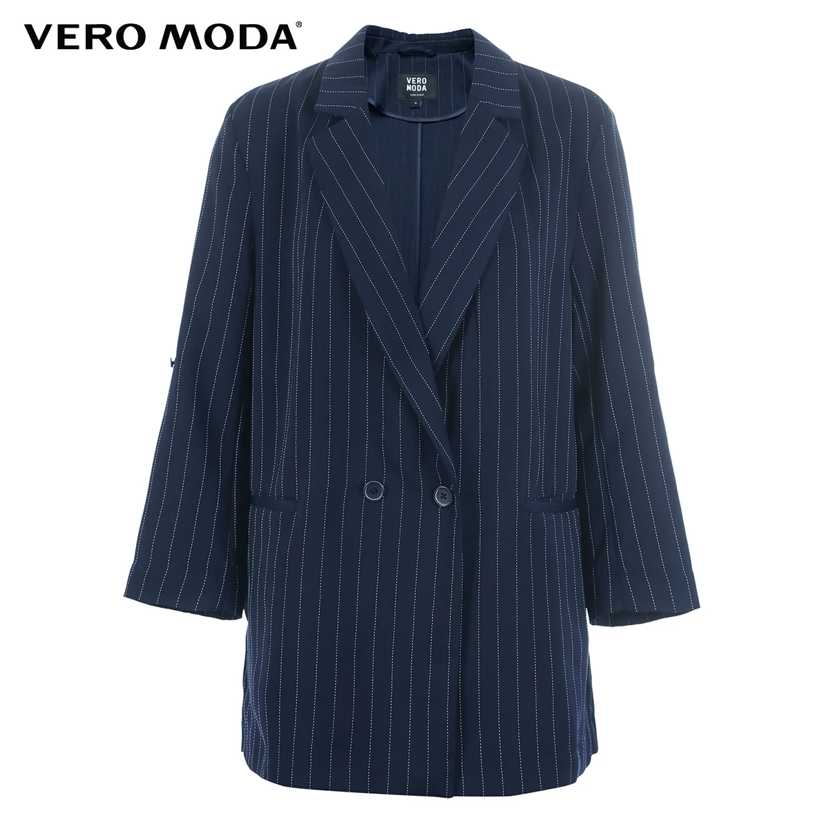 Vero Moda Новая женская двубортная тонкая Блейзер | 319108503