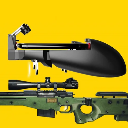 Pubg 게임 게임 패드 AK66, 휴대 전화 슈팅 트리거, 발사 버튼, 게임 컨트롤러 조이스틱, 금속 트리거 4