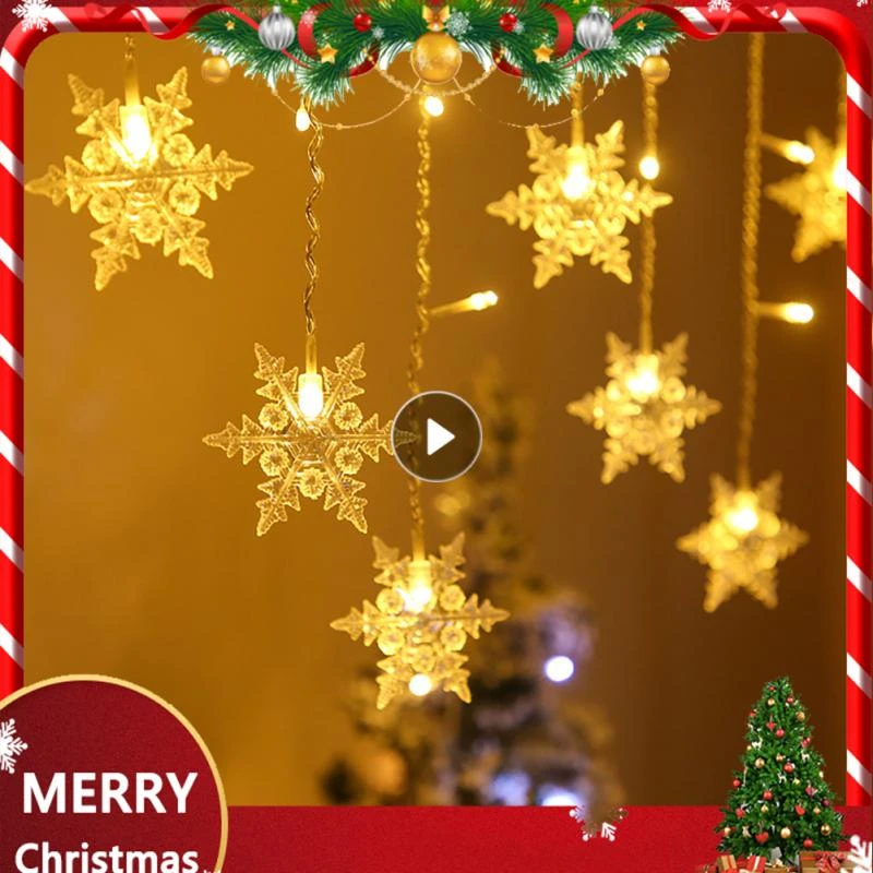 Christmas Eve Orange County 2022 2022 Curtain Led Lights Merry Christmas Decorations For Home Snowflake  Icicle Lights Natale Navidad Xmas Decoration New Year|Pendant & Drop  Ornaments| - Aliexpress