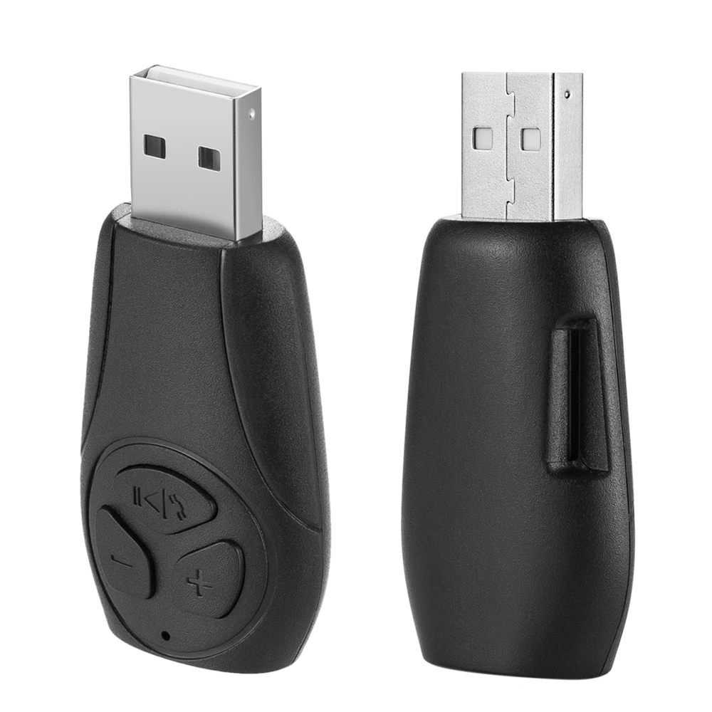 Мини Bluetooth аудио приемник беспроводной аудио адаптер USB Hands-free Комплект Встроенный микрофон AUX Out TF кардридер