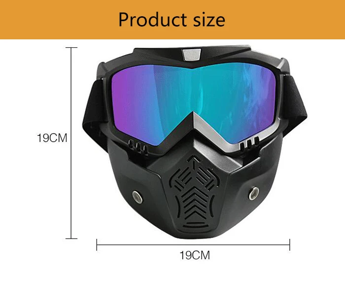 Harley retro mask ATV motocross goggles outdoor riding goggles ski protective glasses suitable for riding sports goggles equipment