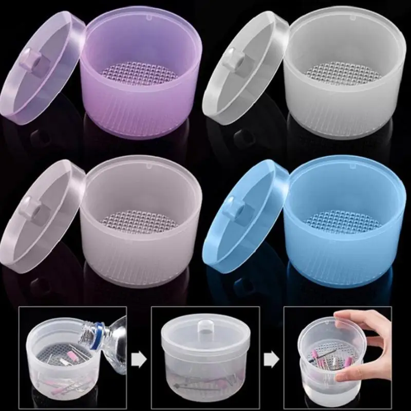 

Nail Sterilization Box Nail Tools Cleaning Bowls Manicure Nail Bowls Holder Nail Sterilization Box Nail Disinfection Bowl