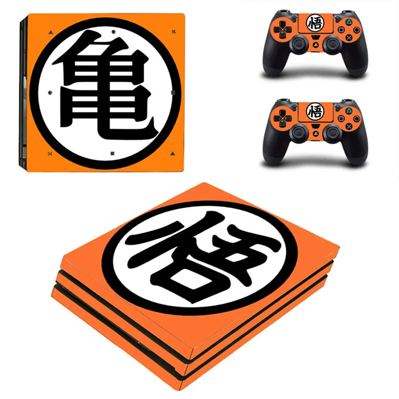 YSP4P-0029 PS4 Pro наклейки Dragon Ball PS 4 Play station 4 Pro наклейки виниловые Pegatinas для playstation 4 Pro консоль и контроллер - Цвет: YSP4P-0029
