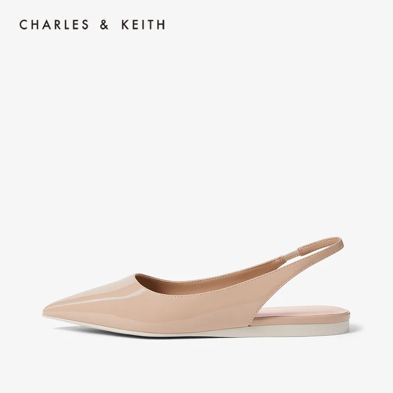 CHARLES＆KEITHNew Arrival for Summer 2020 CK1-70900192Women Sandles flat pointed toe strappy sandals | Обувь
