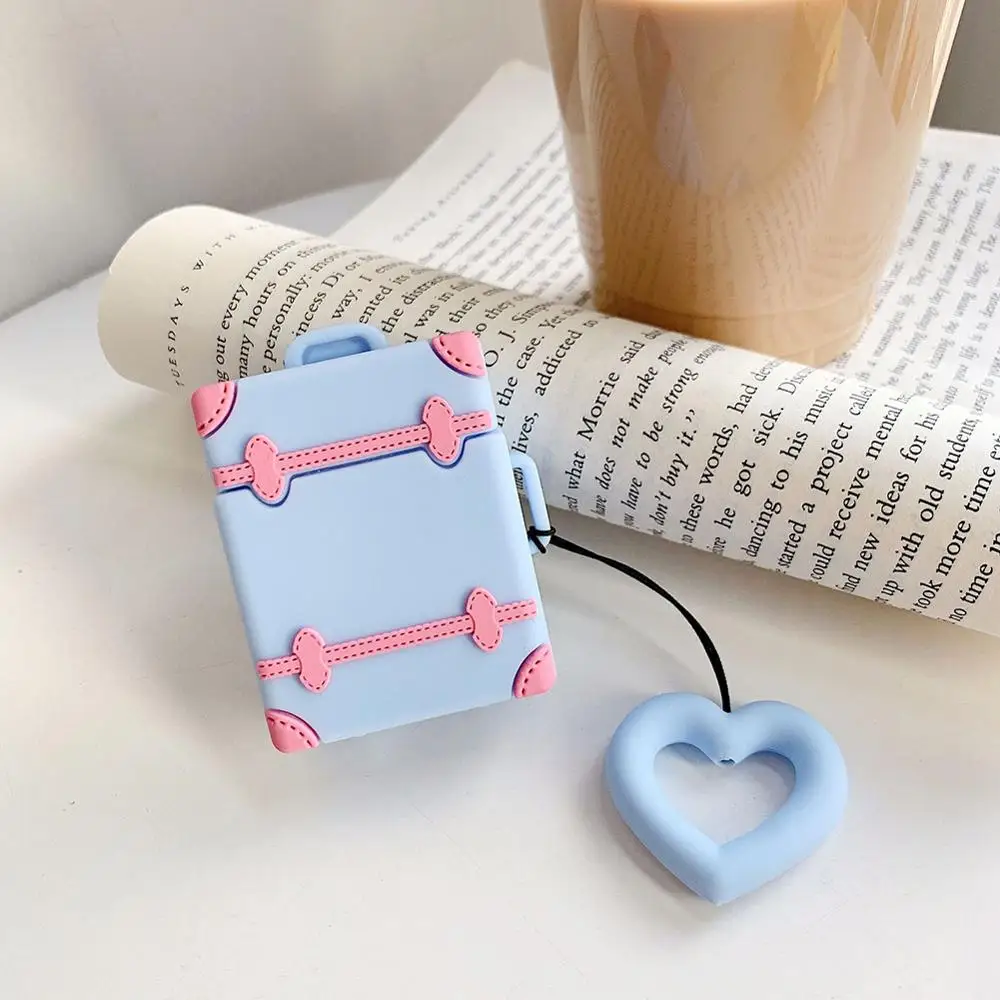

Cute trunk For Apple AirPods Silicone Charging Headphones Cases Wireless Bluetooth Earphone Case For Airpods 2 Protective Cover