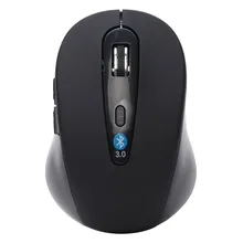 Мыши из АБС-пластика, эргономичная функция, 6 кнопок, беспроводная мини-мышь Bluetooth 3,0 6D 1600 dpi, оптическая игровая мышь для ноутбука zz5