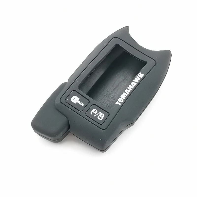 Per La Versione Russa Tomahawk 9.5/Tomahawk 9.9 Lcd Telecomando A Due Vie Sistema Di Allarme Auto Chiave Del Silicone Fob Caso Copertura