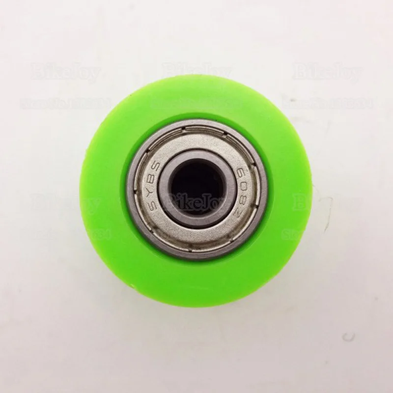 Pulley Tensioner Chain Roller ID 8mm Green for Chinese CRF50 KLX110 Pit Dirt Bike ATV Quad Buggy Go Kart Motorcycle Motocross