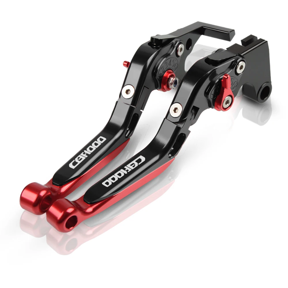 Для Honda CBF 1000 CBF1000 2006 2007 2008 2009 мотоциклетные тормозные рычаги с ЧПУ Aliuminum регулируемый тормозной рычаг сцепления руль - Цвет: D with logo