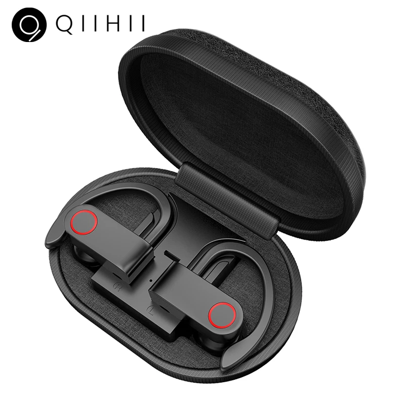 

QIIHII IPX7 Waterproof Wireless Headphones Bluetooth Earphones With Microphone Bluetooth Headset Gamer True Wireless Earbuds