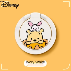 Disney soporte para teléfono móvil con dibujos animados, hebilla de anillo de pasta anticaída, plegable, adecuado para escritorio