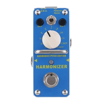 

Aroma Ahar-3 Harmonizer Harmonist |Pitch Shifter Electric Guitar Effect Pedal Real Bypass Mini Single Effect