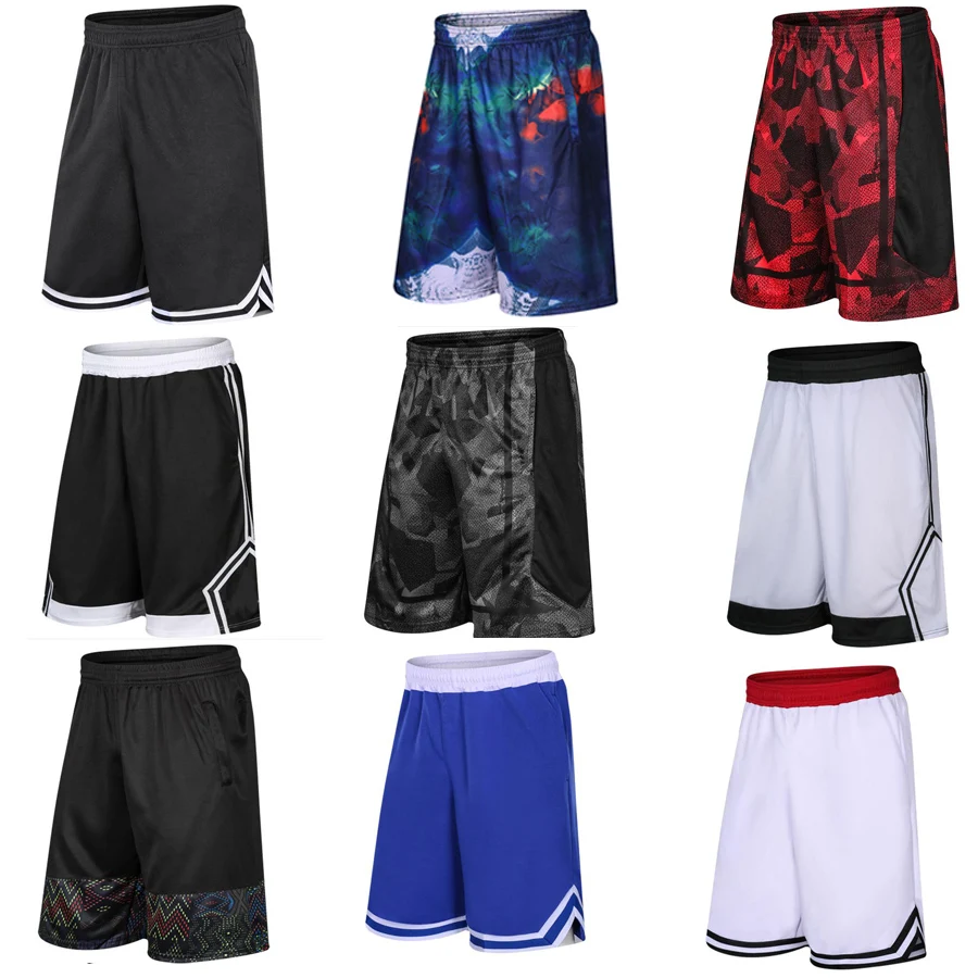 High quality Men Basketball shorts Sport Gym quick-dry Workout Compression Board Shorts Male Soccer Exercise Fitness shortsM-3XL