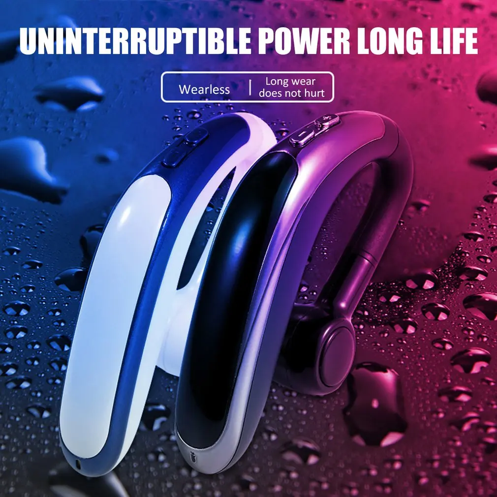H500 Bluetooth V5.0 привод наушники беспроводной Крюк дизайн удобный мобильный телефон альтернативный наушник для левого/правого уха гарнитура