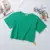 2024 Summer Short Sleeve T Shirts Women Cotton Solid T-shirt O Neck High Waist Tee Female Casual Loose T Shirt