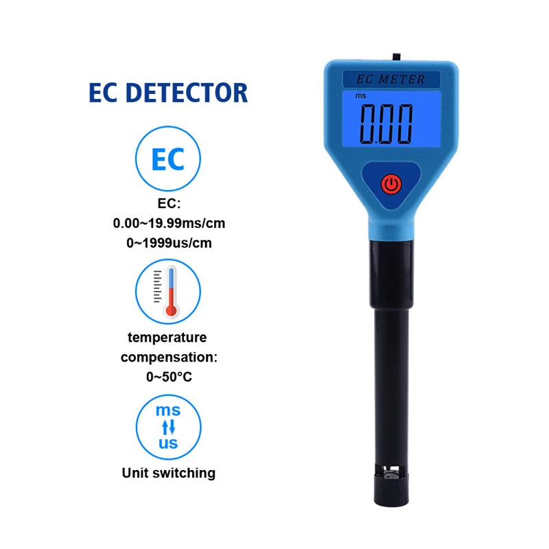 

Free Shipping EC Meter Digital Water Quality Monitor Tester Water Analyzer for Pools Drinking Water Aquariums Analyzer