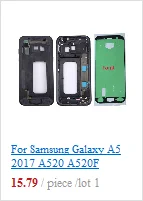 Для Samsung Galaxy A5 A510 A510F A510FD A510M A510Y ЖК-дисплей с сенсорным экраном дигитайзер сборка+ Корпус задняя крышка батареи