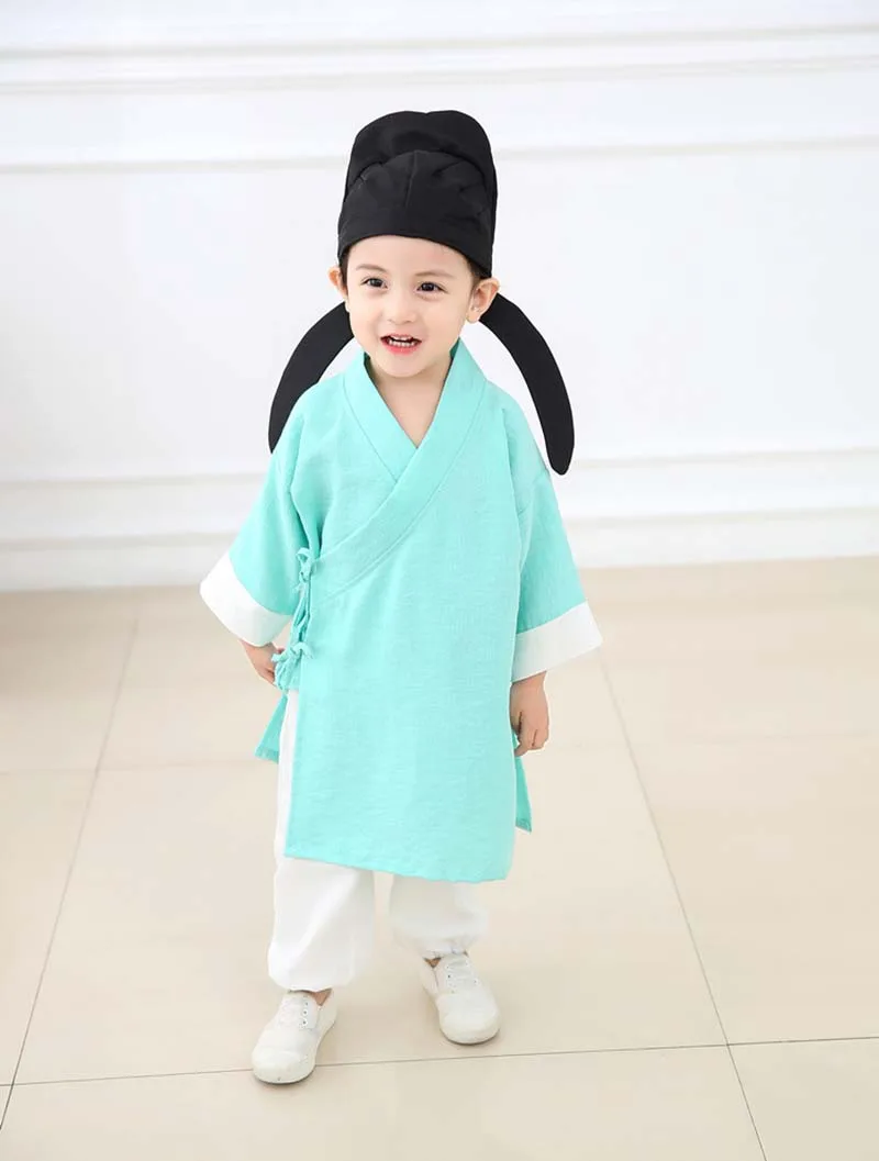 Hanfu шапка для детей и взрослых, китайский древний традиционный головной убор, головной убор Hanfu Mingzhi, черная шапка Hanfu для детей и мужчин