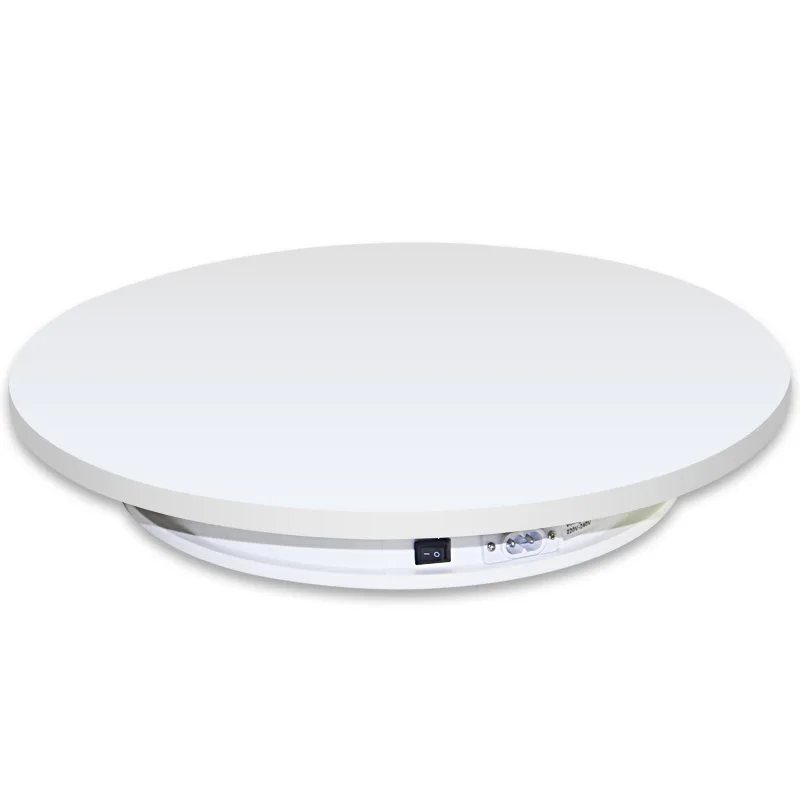 Two Way Electric Rotating Turntable Display Stand Lazy Susan Base for Photography Shooting (7)