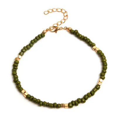 10 Styles Multi Color Bead Ankelt For Women Anklet Leg Jewelry - Окраска металла: 5