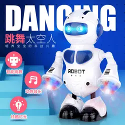 Космический робот танцор звук-и-светильник вверх и вниз раскачивается танцует поет детей раннего образования игрушки