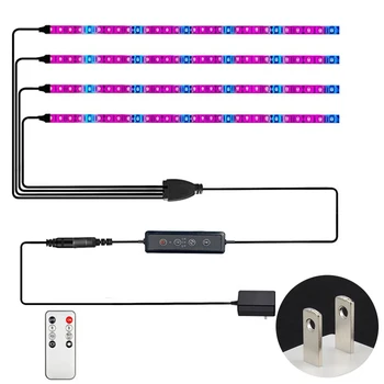 

Potted Cultivation With Adapter LED Grow Light Strips Indoor Plants Remote Control Backyard Home Outdoor Garden Green House