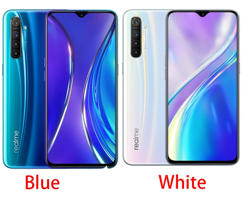 Новая модель Oppo Realme X2 Смартфон Snapdragon 730G Android 9,0 6," 2340X1080 64.0MP+ 32.0MP экран Fingrprint NFC 8 Гб 128 ГБ