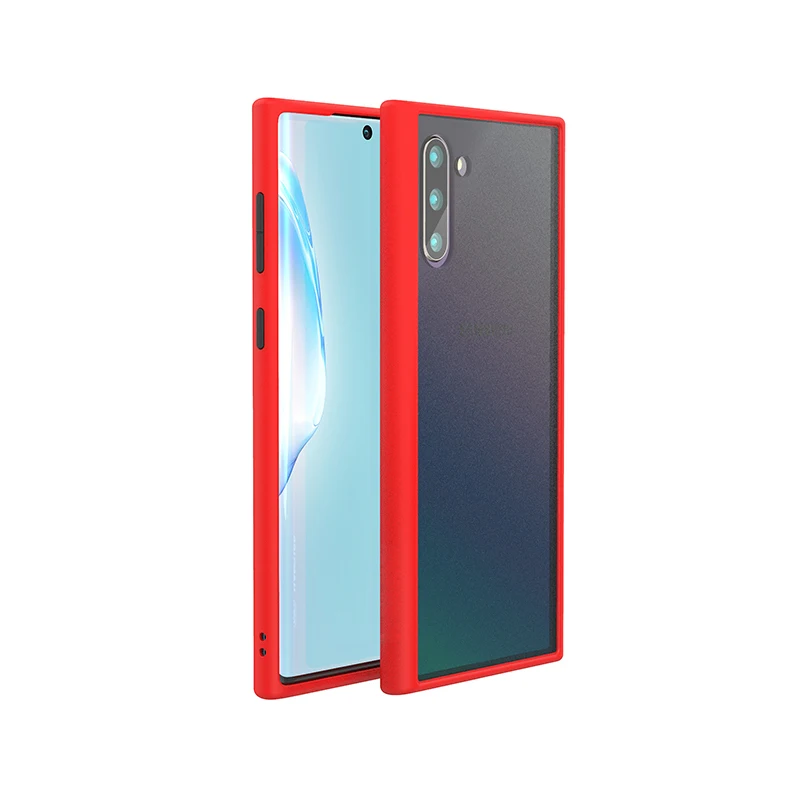 SUAIOCE противоударный чехол для телефона samsung Galaxy Note 10 чехол Note10 Plus Матовый Прозрачный мягкий, роскошный, из ТПУ силиконовый чехол