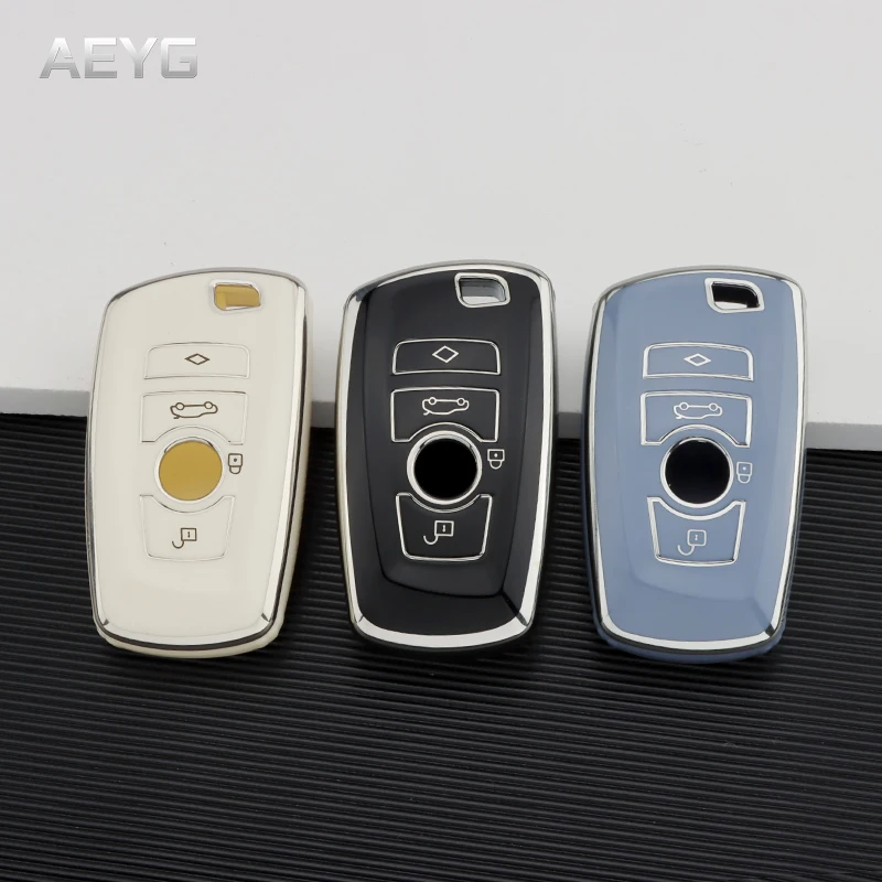 Чехол для ключа дистанционного управления из ТПУ с покрытием чехол BMW 1 3 5 7 серии X1
