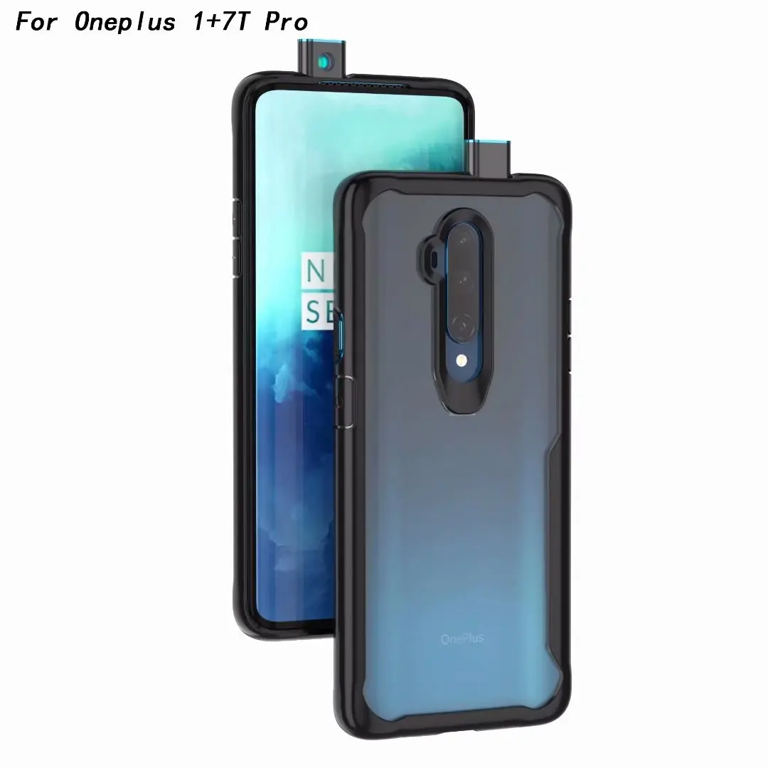 OnePlus 7T Pro Чехол Жесткий PC прозрачный противоударный защитный чехол на заднюю панель для One Plus 7T mlaren Edition полное покрытие
