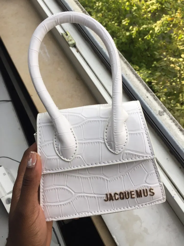 Сумка известного бренда, мини-сумки Jacquemus, женские дизайнерские сумки с крокодиловым узором, кожаные сумки через плечо, женские сумки через плечо