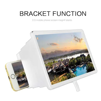 

Portable 3D Retractable Amplifier Mobile Phone Screen HD Magnifier Universal Phone Magnifying Glass free drop shipping