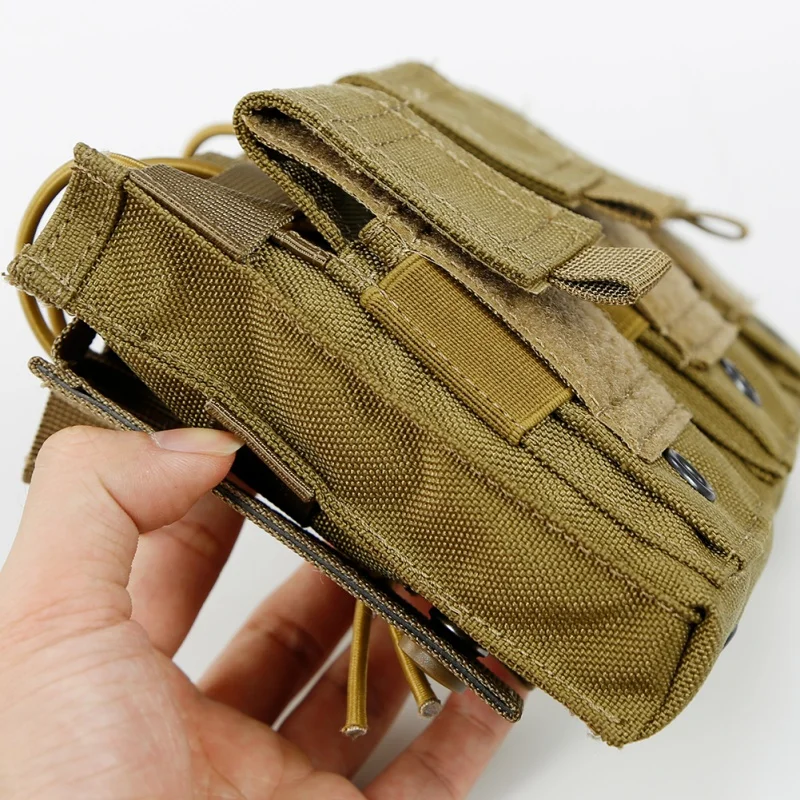 1000D нейлон тактический molle тройной Открытый Топ подсумок быстро AK AR M4 FAMAS сумка Военная пейнтбольное оборудование спортивная одежда