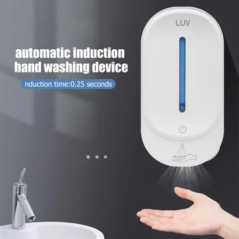 

Home Office Practical Washing Accessaries Touchless Hand Disinfection Machine Automatic Induction Wall Mounted Foam Device