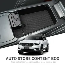 2020 verkauf Zentrale Armlehne Storage Box für Volvo XC40 Zubehör Verstauen Aufräumen Nützliche Auto Hohe Qualität Innen Zubehör