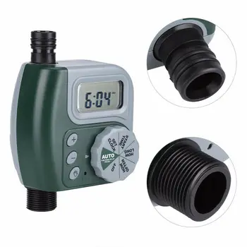 

Garden Irrigation Control Timer Outdoor Garden Irrigation Controller Solenoid Valves Timer Automatic Watering Device LKS