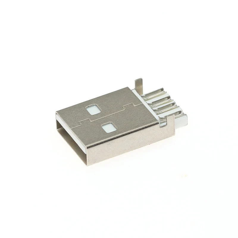 50/100 шт. в партии мужской тип a 4p USB разъем пластиковый корпус разъем Черный клеммы Разъемы PCB DIY