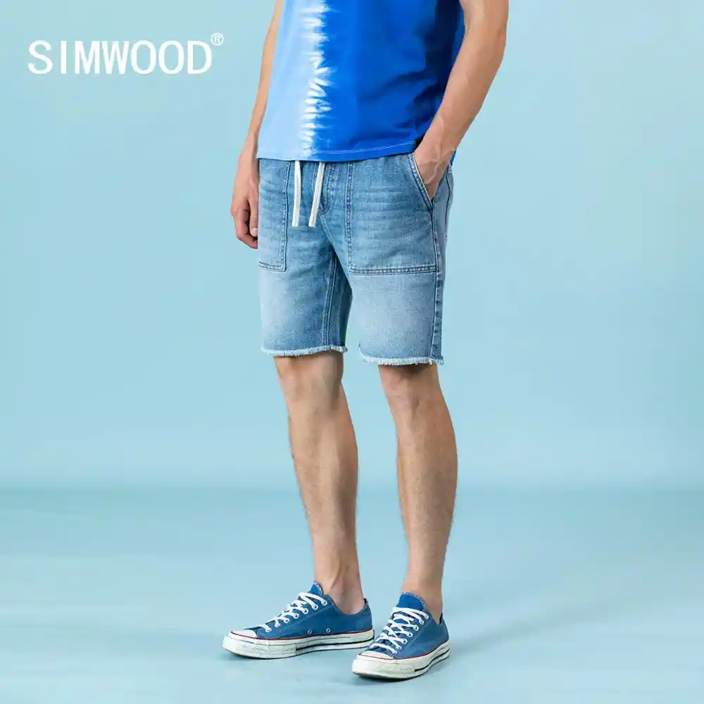 raw hem shorts mens