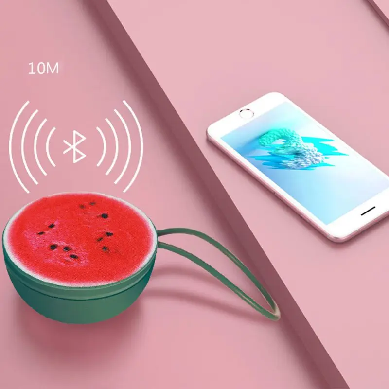 Беспроводной Bluetooth динамик мини портативный открытый фрукты небольшой динамик сабвуфер 634A