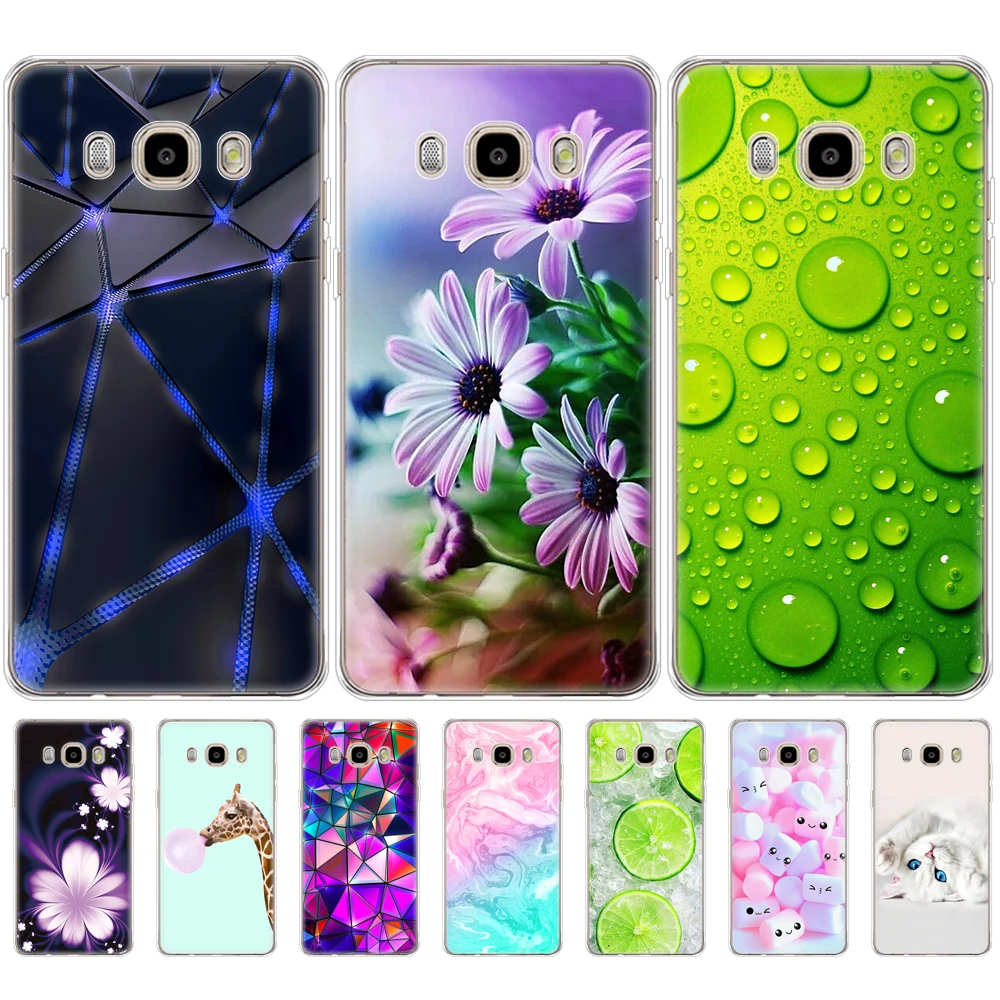 Funda de silicona TPU suave para Samsung Galaxy J5 2016, J510, J510F, J5 2016