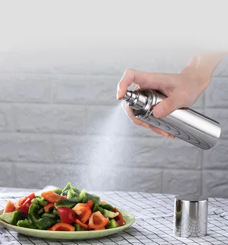 

Korea Oil Spray Bottle Pump Kitchen Olive Oil Sprayer Stainless Steel Oil Pot Bottle Oil Dispenser Gadget Cooking Tool