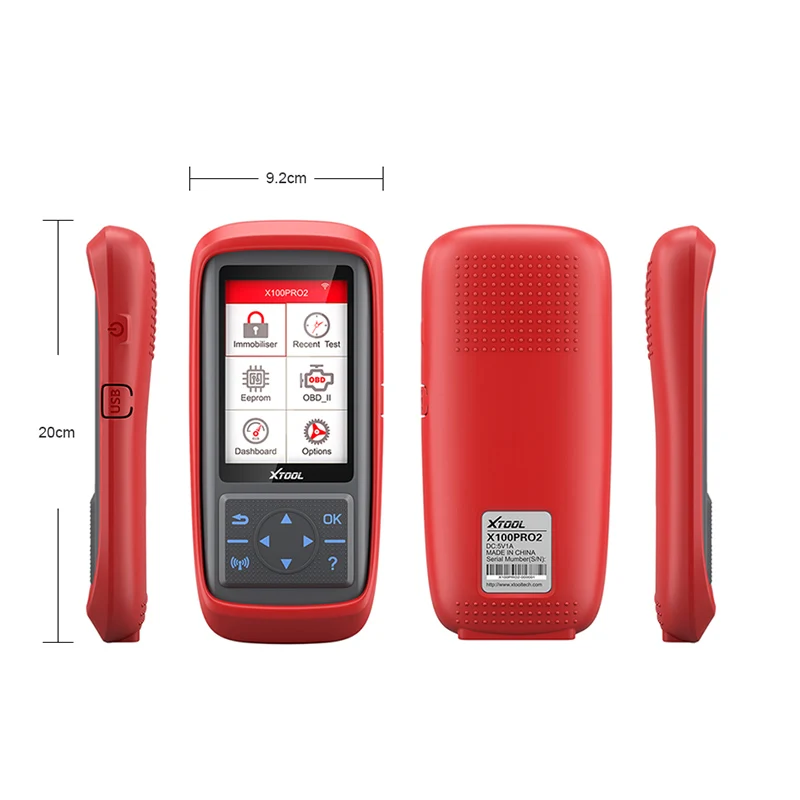 Новый выпущенный X100 Pro 2 программатор ключей с коррекцией пробега + OBD