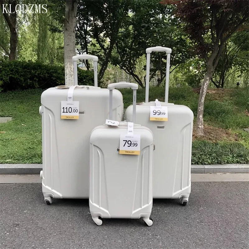 KLQDZMS 2" 24" 28 дюймов ABS чемодан на колесиках для путешествий, сумка на колесиках для мужчин и женщин, сумка для переноски в каюте