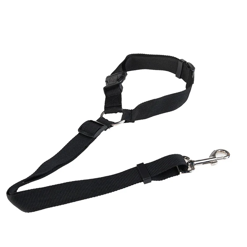 

Universal Practical Dog Cat Pet Safety Adjustable Car Seat Belt Harness Leash Travel Clip Strap Lead Car Seat Belt