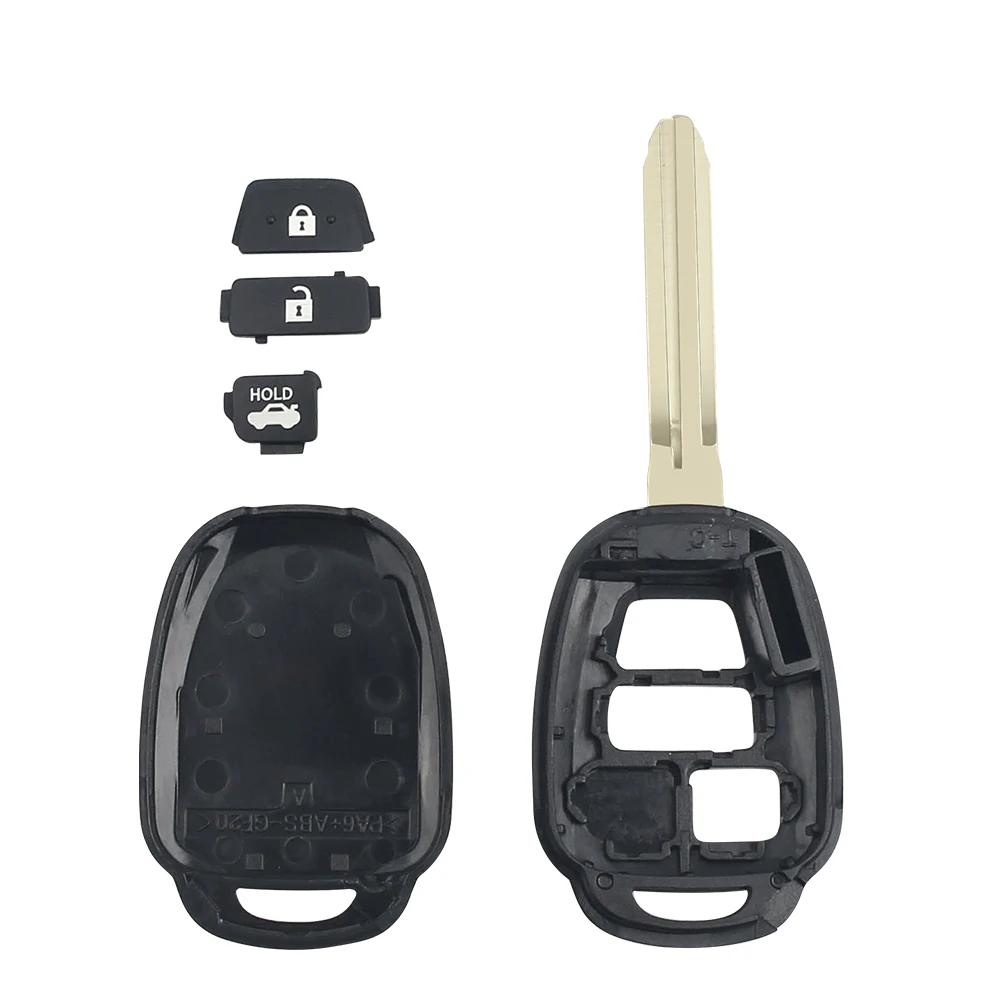 Remote Control/ Key Case For Toyota Highlander Corolla Rav4 Avlon Tacoma Prius Yaris Camry Shell Case 3 Buttons - - Racext™️ - - Racext 22