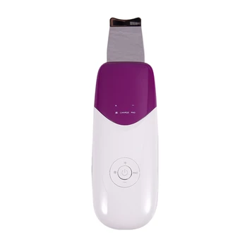

Home Use Rechargeable Ultrasonic Galvanic Ion Skin Cleaning Skin Scrubber Peeling Facial Cleaner Massager Face Beauty