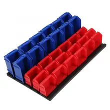 Набор инструментов 30 шт. настенные контейнеры часть ящиков Органайзер с панелью набор для гаражной мастерской система хранения части ящиков Органайзер